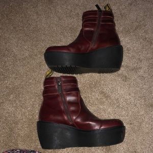 BARELY USED RARE DISCONTINUED Caitlin Oxblood Dr. Marten’s